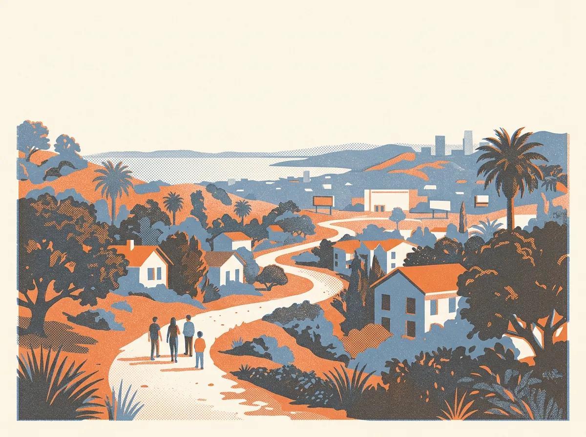 Illustration of guided tours in Berkeley